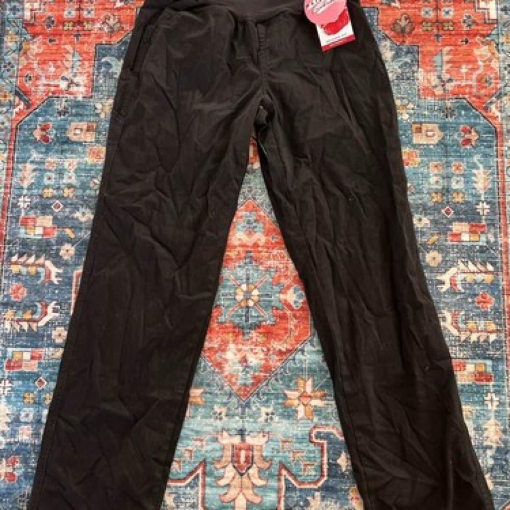 Women’s Maternity Black Pants large